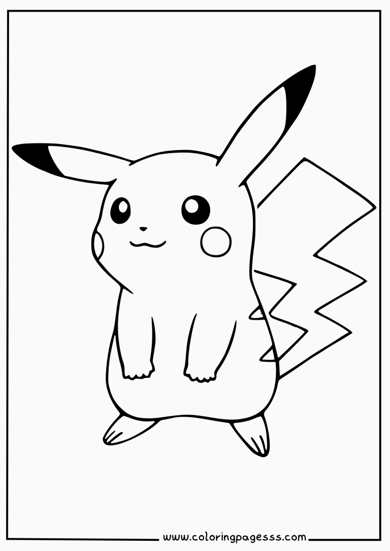 free printable pokemon coloring pages