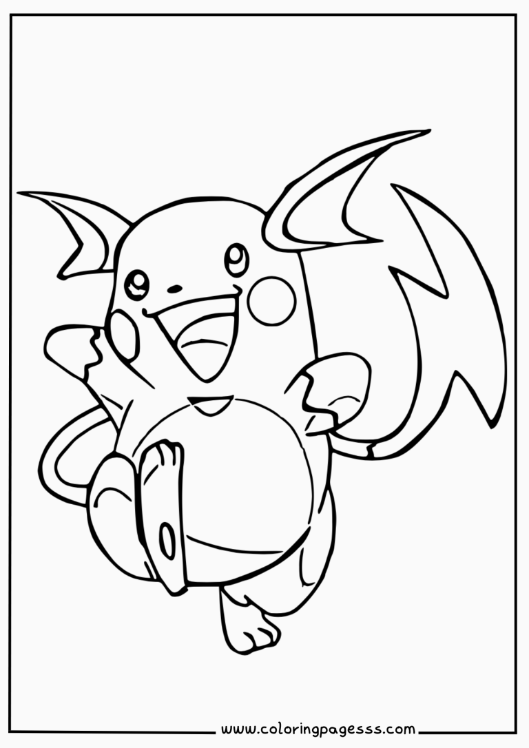 free printable pokemon coloring pages