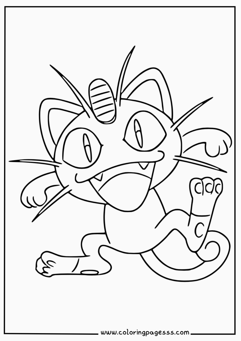 free printable pokemon coloring pages