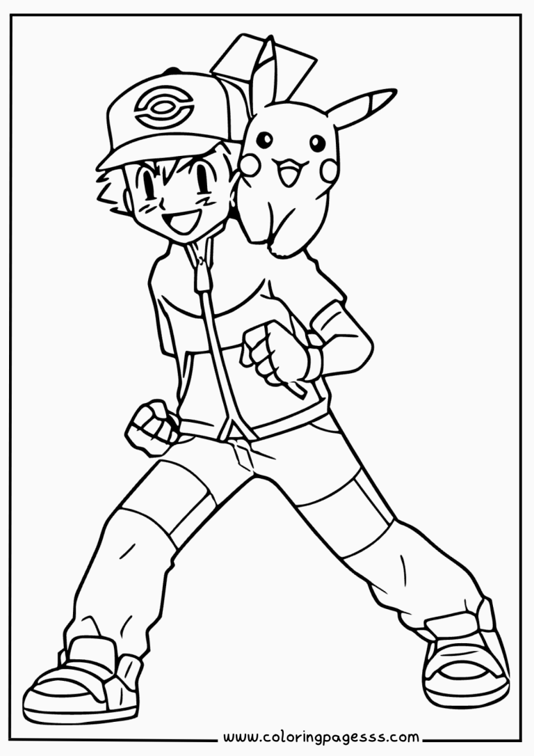 free printable pokemon coloring pages