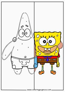 printable spongebob coloring pages