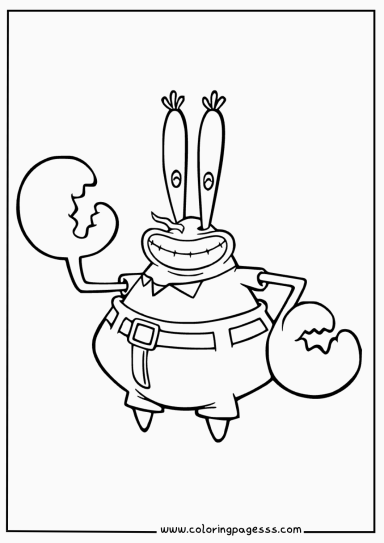 printable spongebob coloring pages