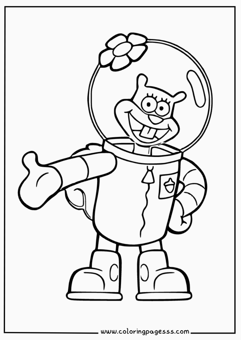 printable spongebob coloring pages