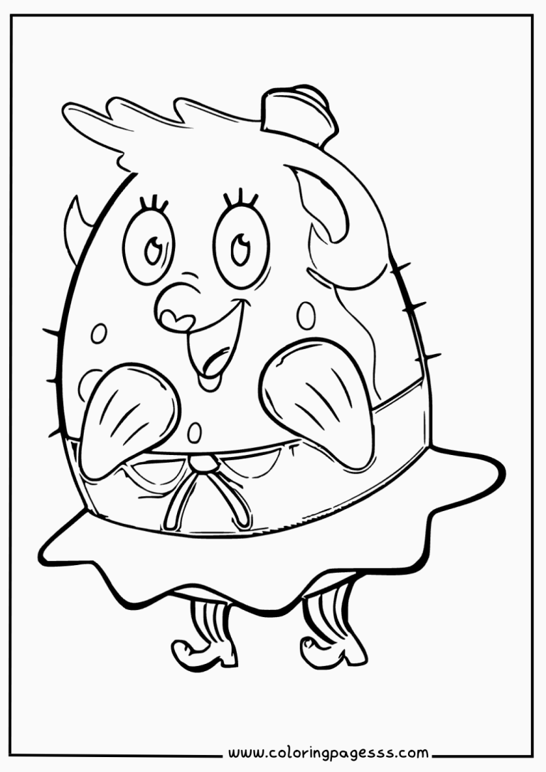 printable spongebob coloring pages